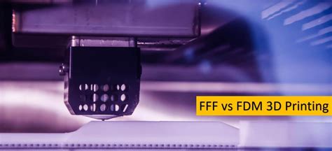 fused filament fabrication vs fdm